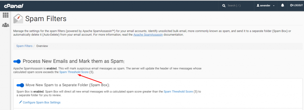 آموزش مدیریت دریافت ایمیل های اسپم در سی پنل با ابزار Spam Filters