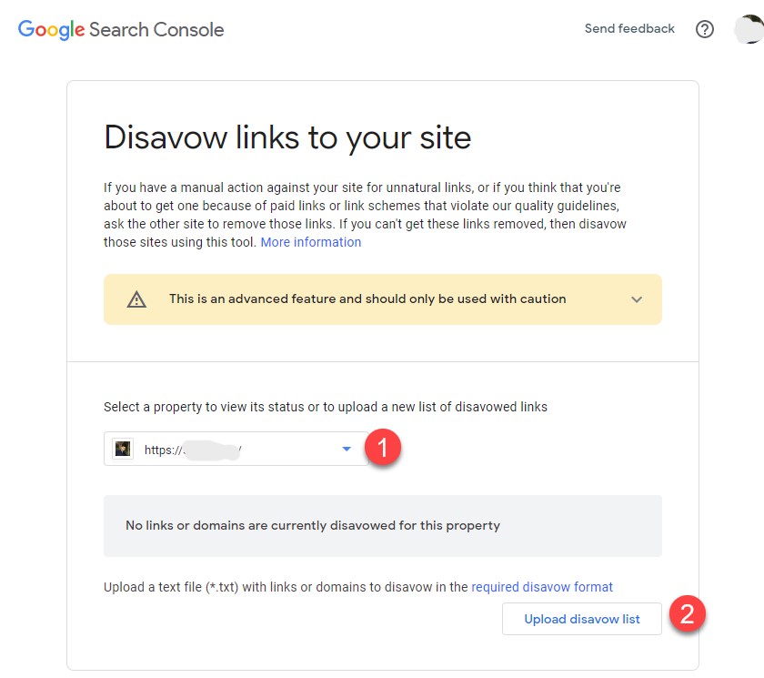 آموزش دیساو کردن Disavow و مدیریت بک لینک در گوگل سرچ کنسول