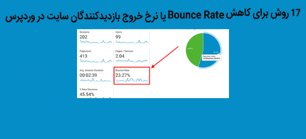 نحوه کاهش Bounce Rate یا نرخ خروج بازدیدکنندگان سایت در وردپرس